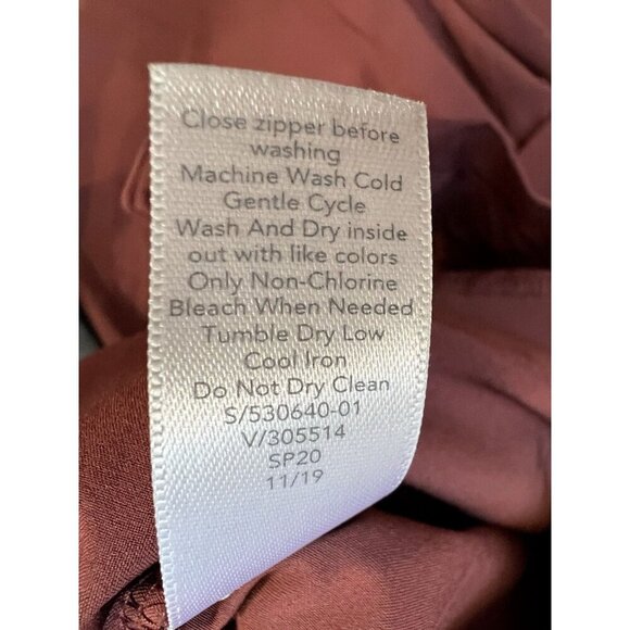 Athleta Skyline Pant II Paperbag Belted Trouser Sz 6 Cognac Brown Career Casual - Picture 4 of 12